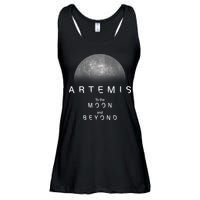 Artemis Launch Mission To The Moon And Beyond Ladies Essential Flowy Tank