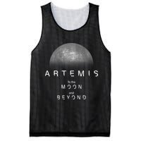 Artemis Launch Mission To The Moon And Beyond Mesh Reversible Basketball Jersey Tank
