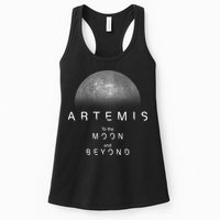 Artemis Launch Mission To The Moon And Beyond Womens Tank Top