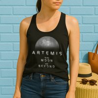 Artemis Launch Mission To The Moon And Beyond Womens Tank Top
