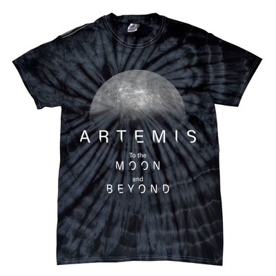 Artemis Launch Mission To The Moon And Beyond Tie-Dye T-Shirt
