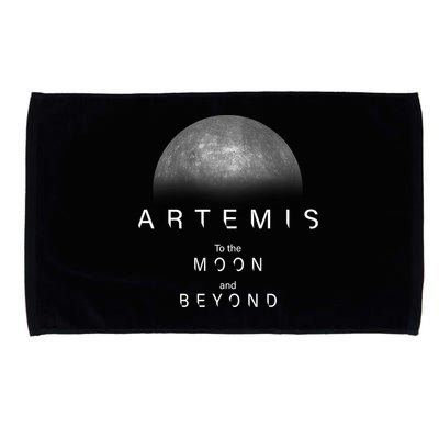 Artemis Launch Mission To The Moon And Beyond Microfiber Hand Towel