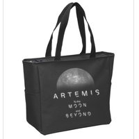 Artemis Launch Mission To The Moon And Beyond Zip Tote Bag