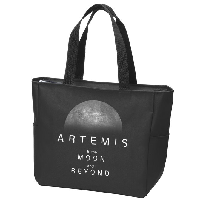 Artemis Launch Mission To The Moon And Beyond Zip Tote Bag