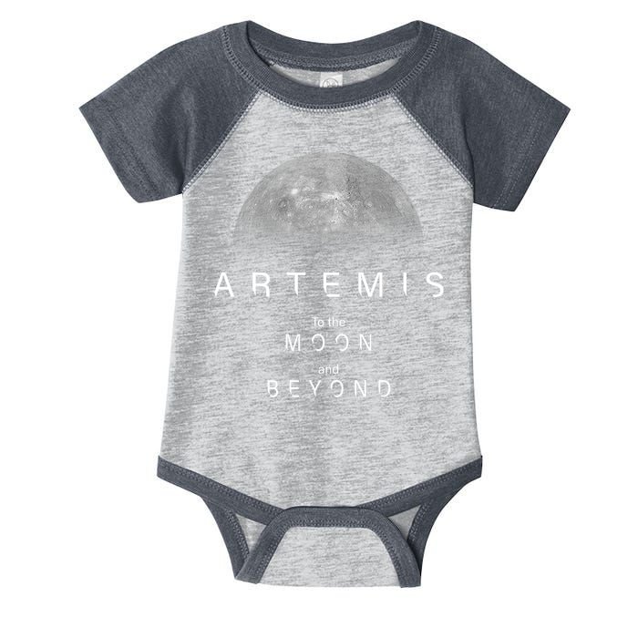 Artemis Launch Mission To The Moon And Beyond Infant Baby Jersey Bodysuit