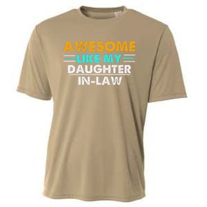 Awesome Like My Daughter In Law FatherS Day Cooling Performance Crew T-Shirt