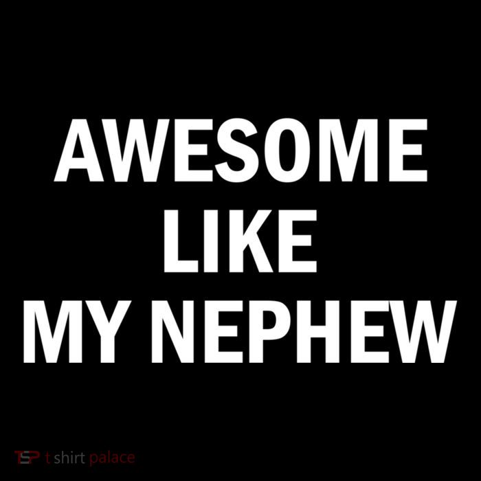 Awesome Like My Nephew Wool Snapback Cap