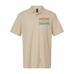 Awesome Like My Daughters Fathers Day Dad And Daughter Funny Softstyle Adult Sport Polo