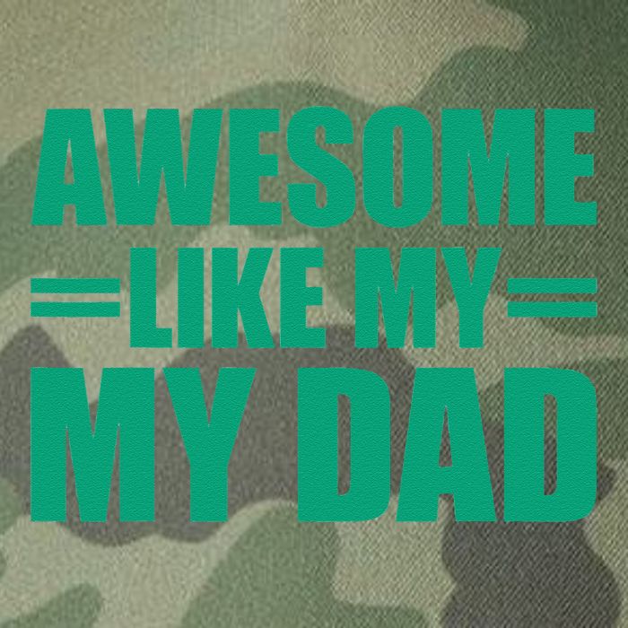 Awesome Like My Daughter FatherS Day Dad Day Funny Dad Legacy Tie Dye Trucker Hat