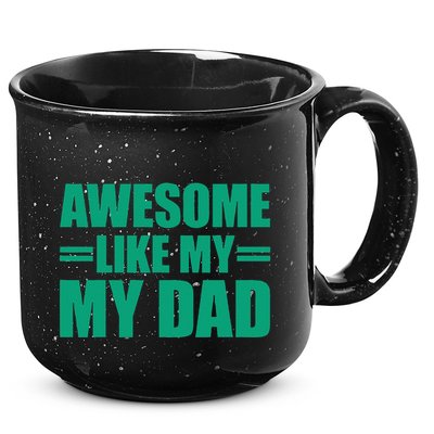 Awesome Like My Daughter FatherS Day Dad Day Funny Dad 15oz Campfire Ceramic Mug