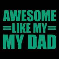 Awesome Like My Daughter FatherS Day Dad Day Funny Dad Visor