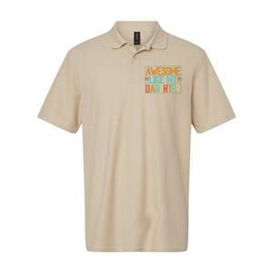 Awesome Like My Daughter Funny Father’S Day Humor Proud Dad Softstyle Adult Sport Polo