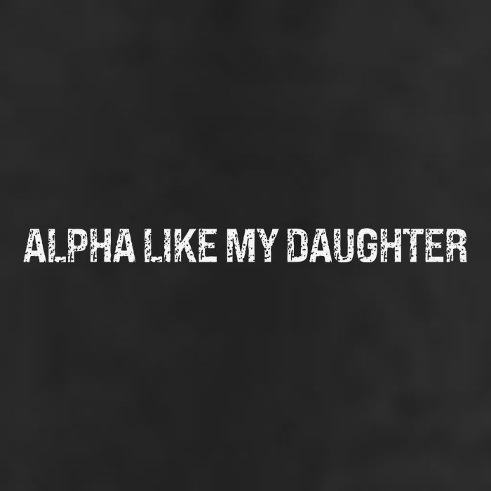 Alpha Like My Daughter Joke Dad Fathers Day Awesome Funny Adult Drive Performance Visor