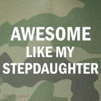 Awesome Like My Stepdaughter Legacy Tie Dye Trucker Hat