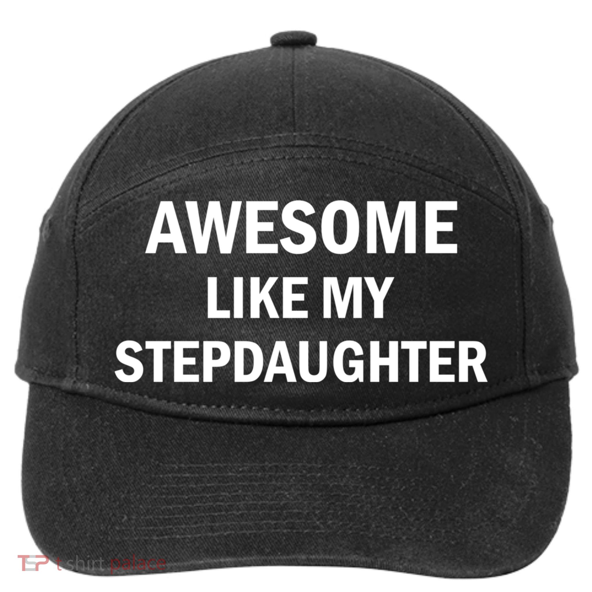 Awesome Like My Stepdaughter 7-Panel Snapback Hat