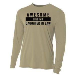 Awesome Like My Daughter In Law Family Lovers Cooling Performance Long Sleeve Crew