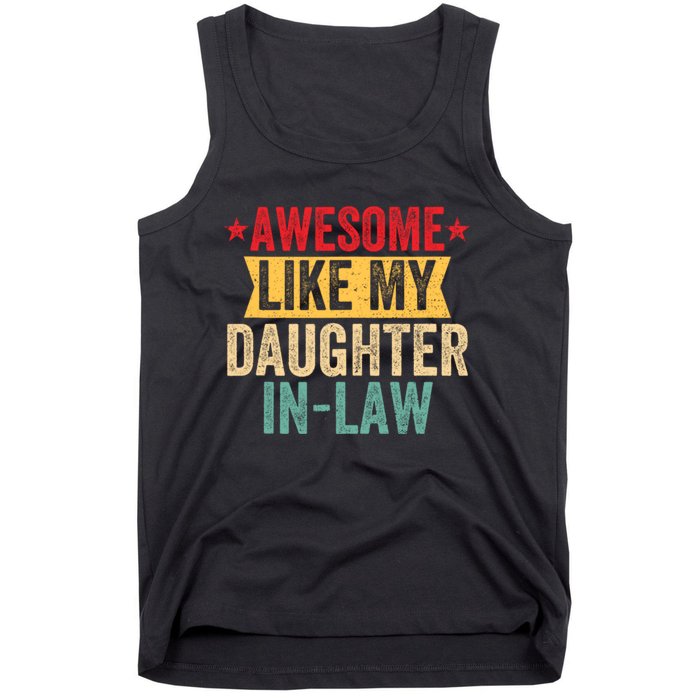 Awesome Like My Daughter In Law Family Lovers Tank Top