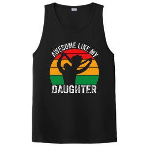 Awesome Like My Daughter Juneteenth Black Melanin African PosiCharge Competitor Tank