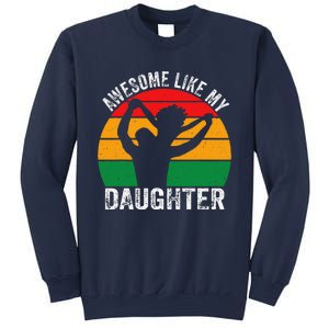 Awesome Like My Daughter Juneteenth Black Melanin African Sweatshirt