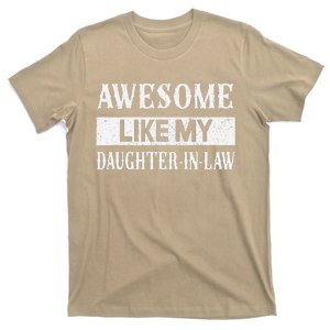 Awesome Like My Daughter In Law Family Lovers T-Shirt