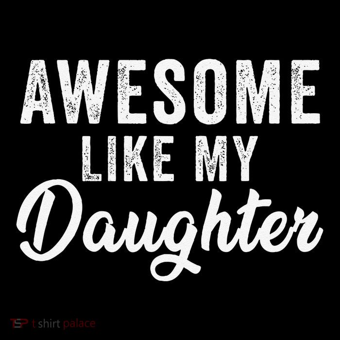 Awesome Like My Daughter Man Funny Fathers Day Dad 16 in Basic Backpack