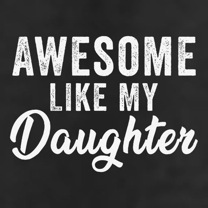 Awesome Like My Daughter Man Funny Fathers Day Dad Golf Towel