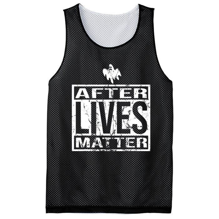 After Lives Matter For Ghost Hunting Paranormal Investigator Mesh Reversible Basketball Jersey Tank