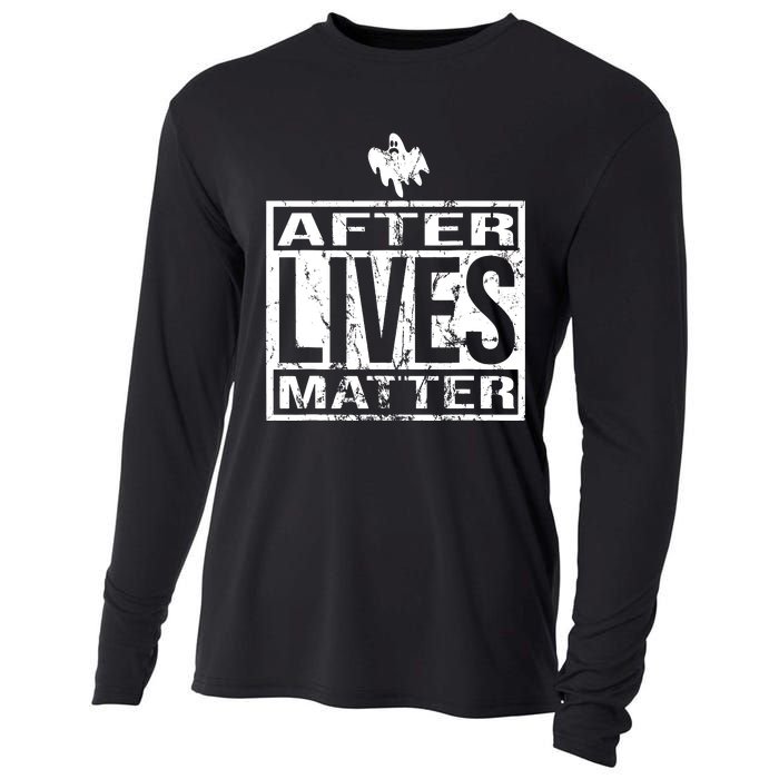 After Lives Matter For Ghost Hunting Paranormal Investigator Cooling Performance Long Sleeve Crew