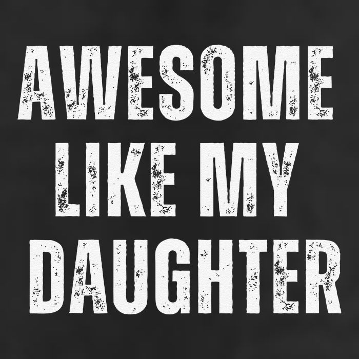 Awesome Like My Daughter Design Golf Towel