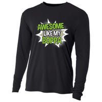 Awesome Like My Boppa Cooling Performance Long Sleeve Crew