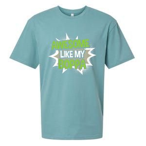 Awesome Like My Boppa Sueded Cloud Jersey T-Shirt