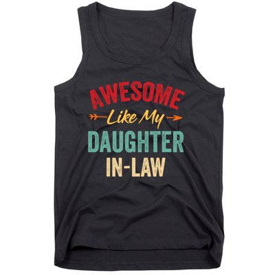 Awesome Like My Daughter In Law Family Lovers Tank Top