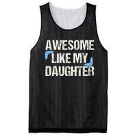 Awesome Like My Daughter Dad Parents' Day Father's Day Mesh Reversible Basketball Jersey Tank