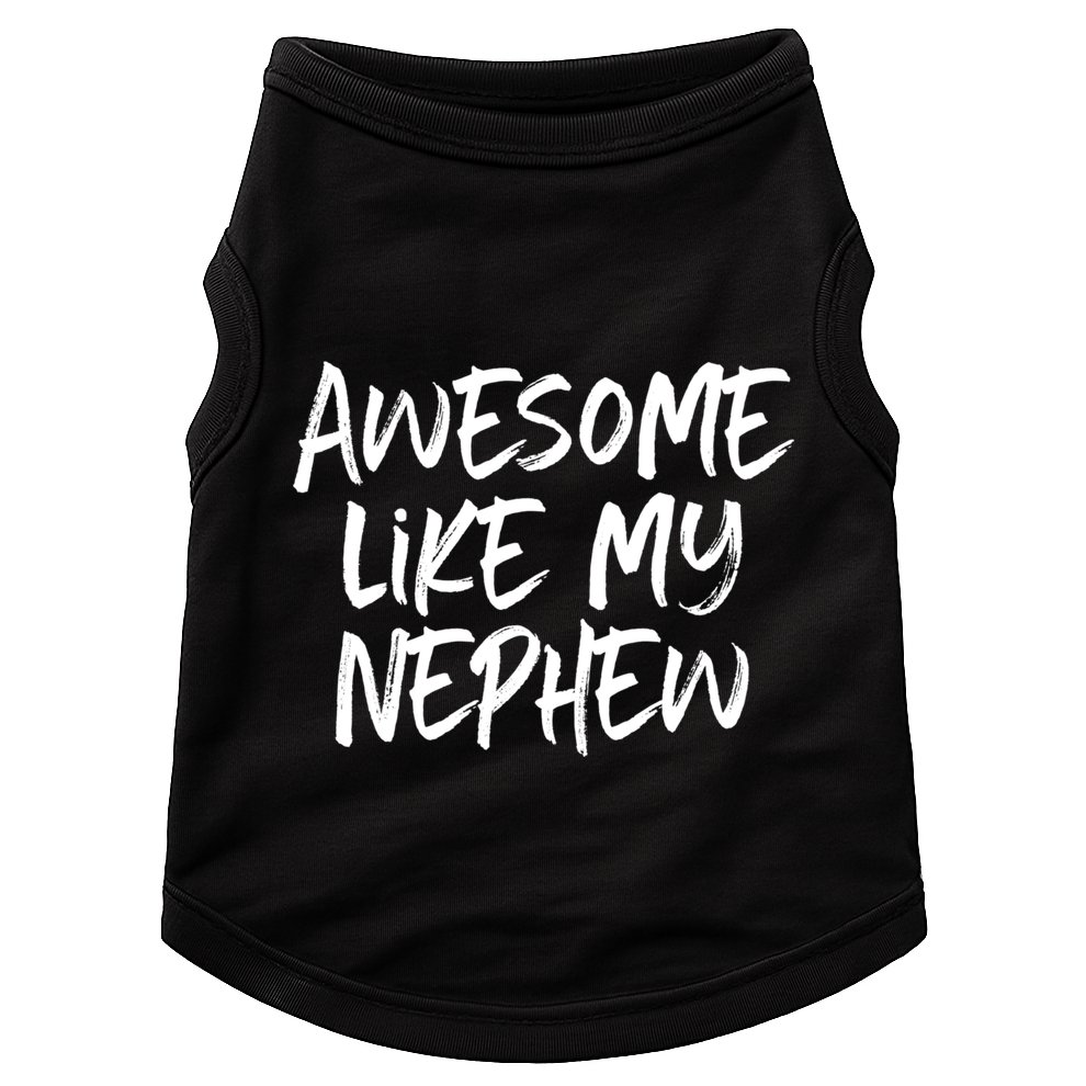 Awesome Like My Nephew Aunt Uncle Cool Doggie Tank
