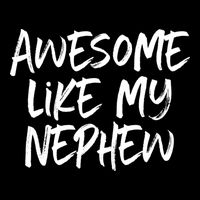 Awesome Like My Nephew Aunt Uncle Cool Sustainable Beanie