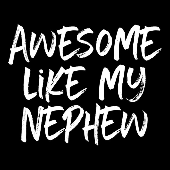 Awesome Like My Nephew Aunt Uncle Cool Sustainable Beanie
