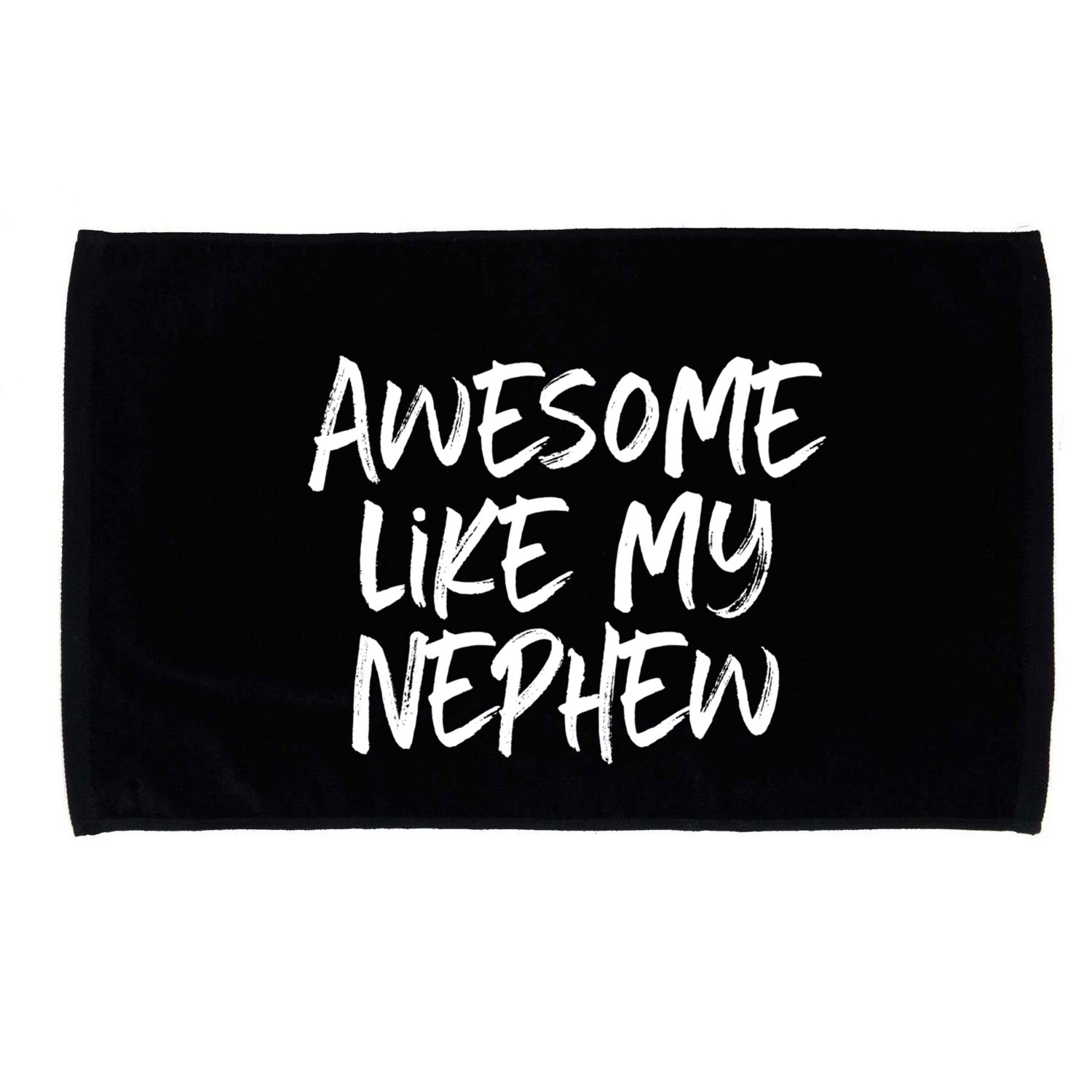 Awesome Like My Nephew Aunt Uncle Cool Microfiber Hand Towel