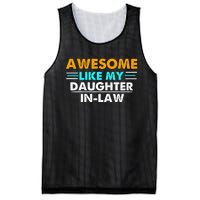 Awesome Like My Daughter In Law FatherS Day Mesh Reversible Basketball Jersey Tank