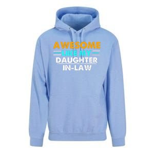 Awesome Like My Daughter In Law FatherS Day Unisex Surf Hoodie