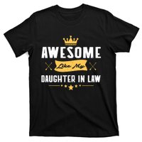 Awesome Like My Daughter In Law FatherS Day T-Shirt