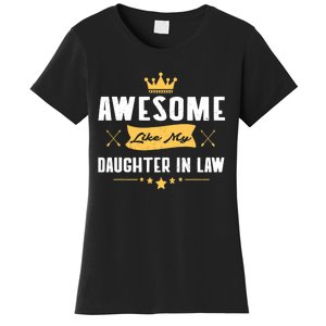 Awesome Like My Daughter In Law FatherS Day Women's T-Shirt