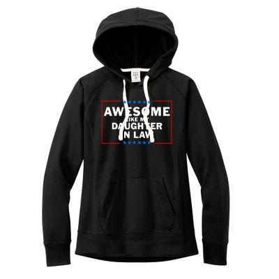 Awesome Like My Daughter In Law Family Lovers Women's Fleece Hoodie