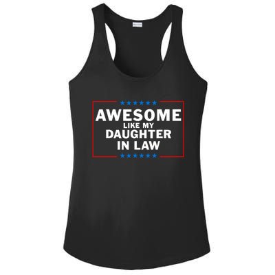 Awesome Like My Daughter In Law Family Lovers Ladies PosiCharge Competitor Racerback Tank