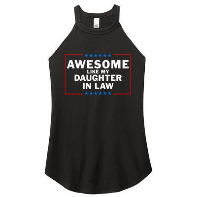 Awesome Like My Daughter In Law Family Lovers Women's Perfect Tri Rocker Tank