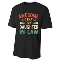 Awesome Like My Daughter In Law Performance Sprint T-Shirt