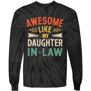 Awesome Like My Daughter In Law Tie-Dye Long Sleeve Shirt