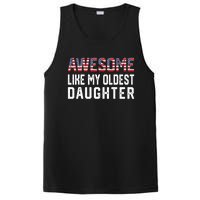 Awesome Like My Oldest Daughter Funny Father Mom Dad Joke PosiCharge Competitor Tank