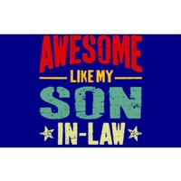 Awesome Like My Soninlaw Funny Mom Dad Joke Cool Gift Bumper Sticker