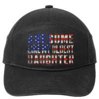 Awesome Like My Oldest Daughter 7-Panel Snapback Hat