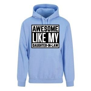 Awesome Like My Daughter In Law Family Lovers Unisex Surf Hoodie